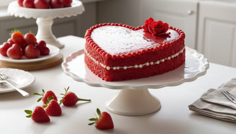 heart cake