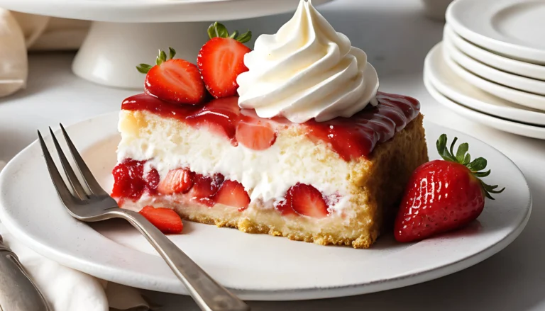 strawberry earthquake cake