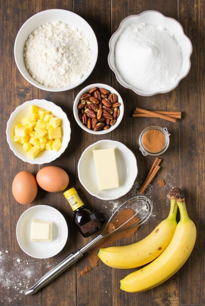 Hummingbird Cake ingredients