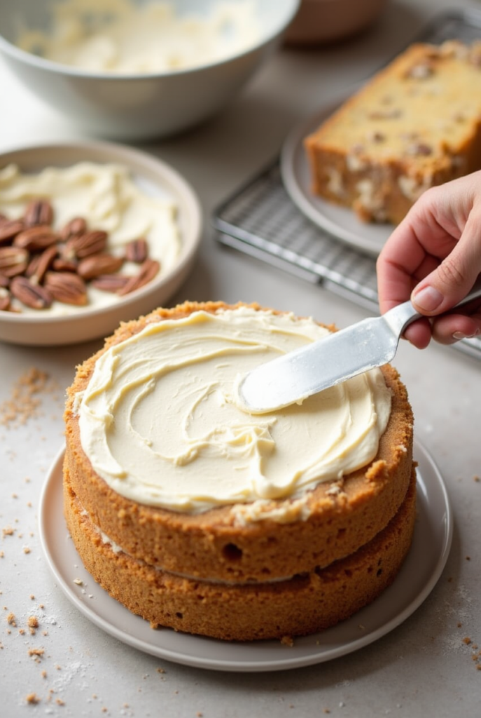 Hummingbird Cake process