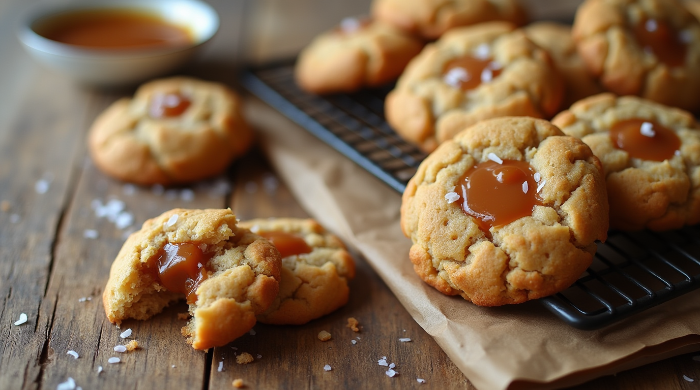 Salted Caramel Cookies