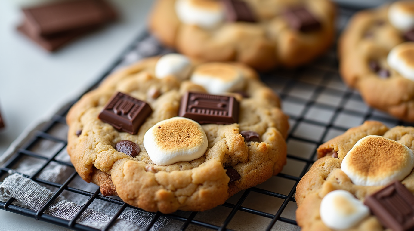 s'mores cookies